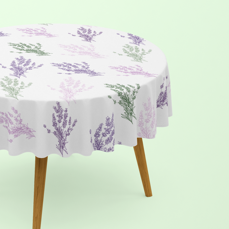 Nappe de table ronde