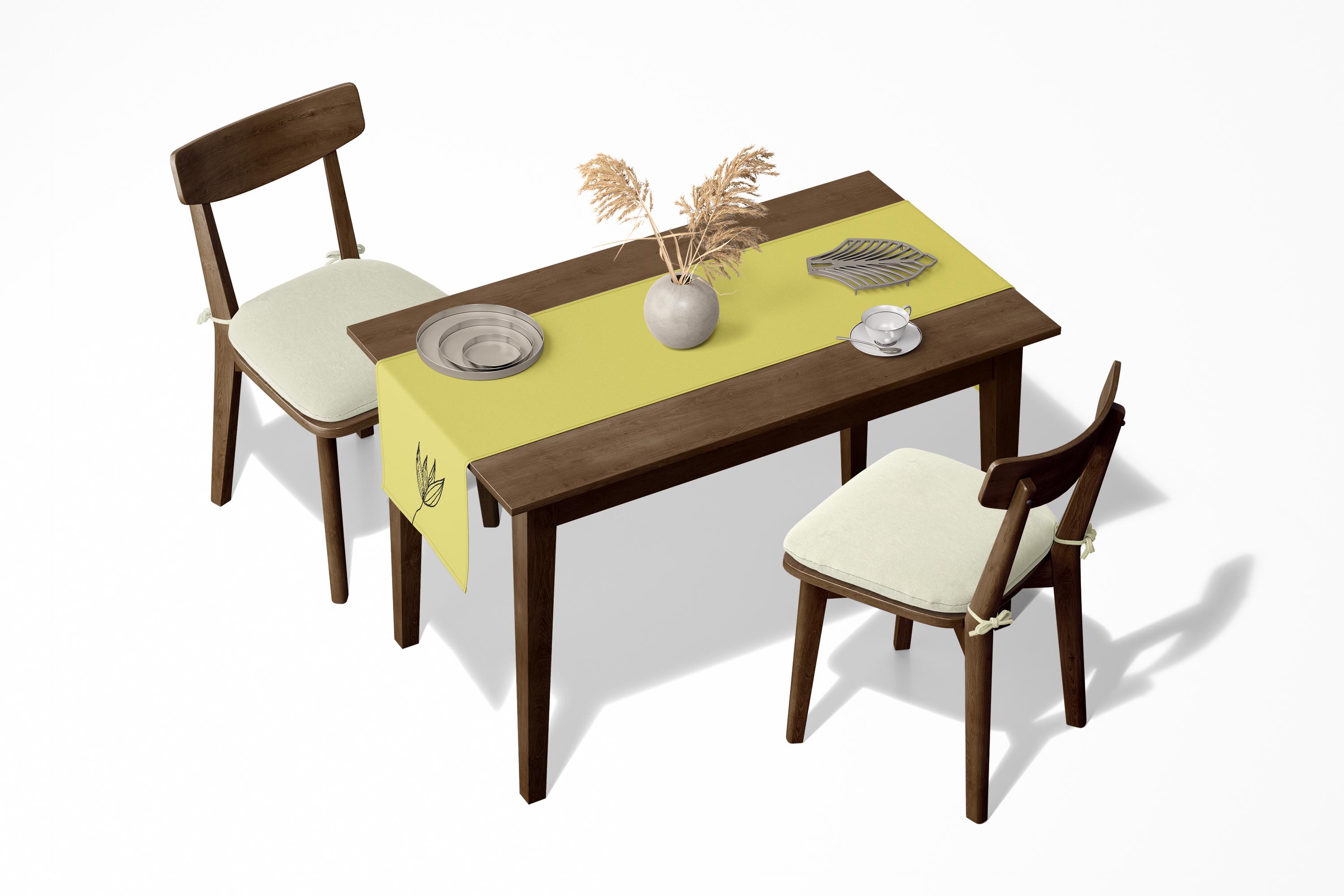 Chemin de Table Imprimé Tulip 45/150 cm