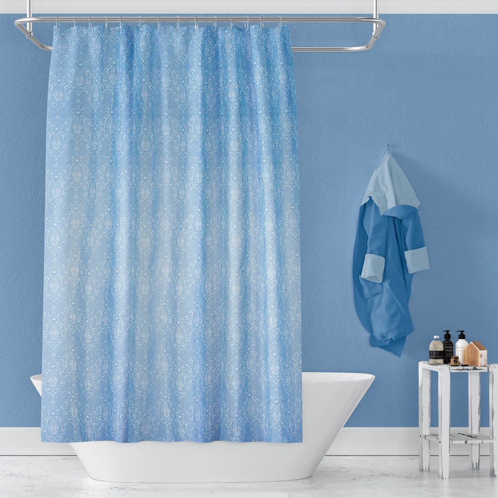 Rideau de Douche Damask Imprimé Imperméable 180 * 200cm