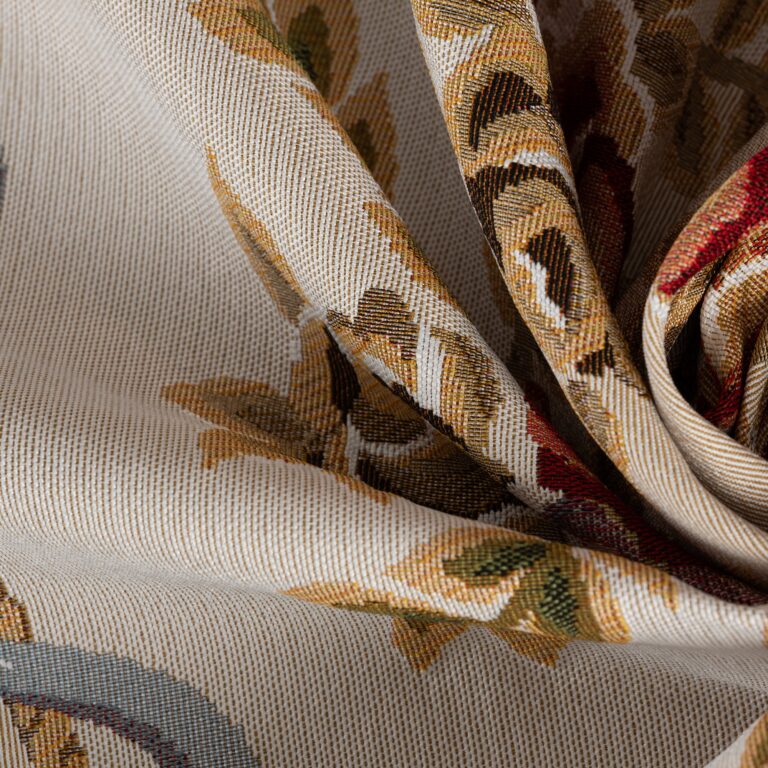 Nappe de Table ronde Rozalinda noir imprimée mesure 160cm