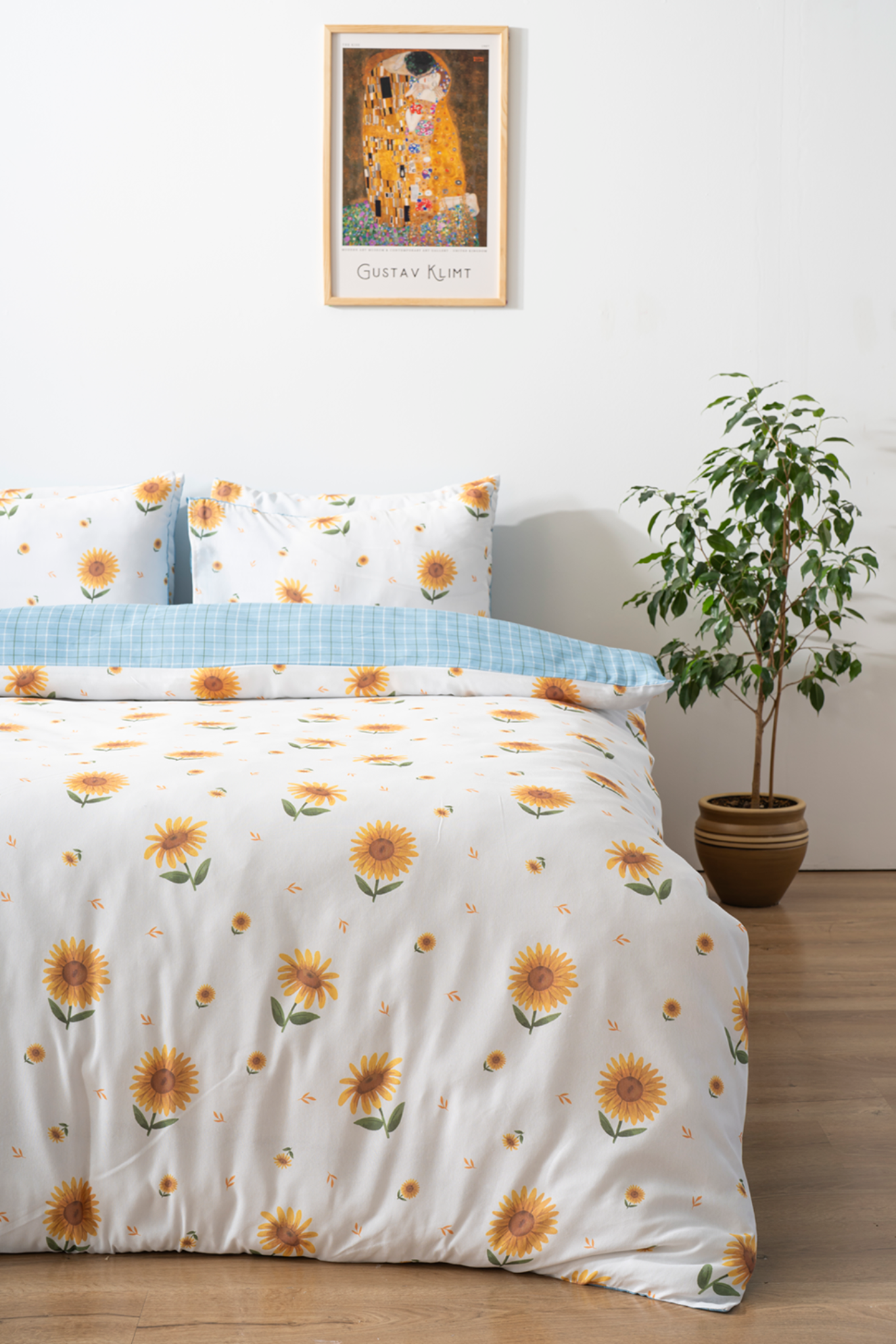 Ensemble de housse de couette double AYÇİÇEĞİ