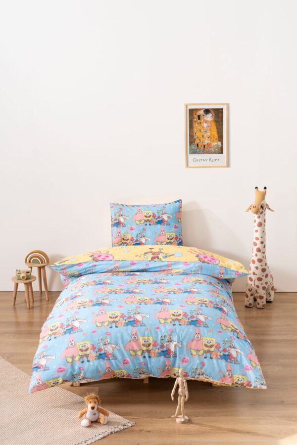 Ensemble de housse de couette d’enfant Sünger Bob
