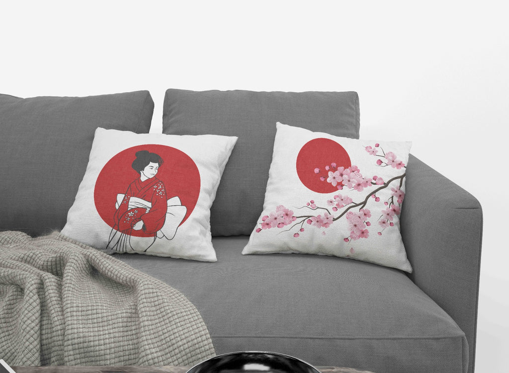 4 Housses de coussin Style Japandi, 40*40cm
