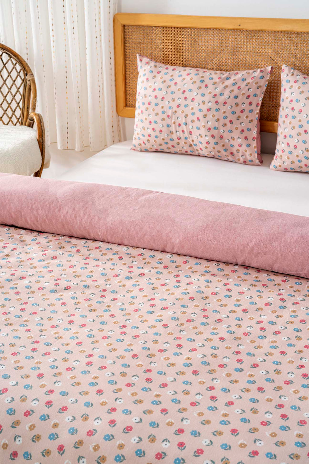 Ensemble de housse de couette double Rossie