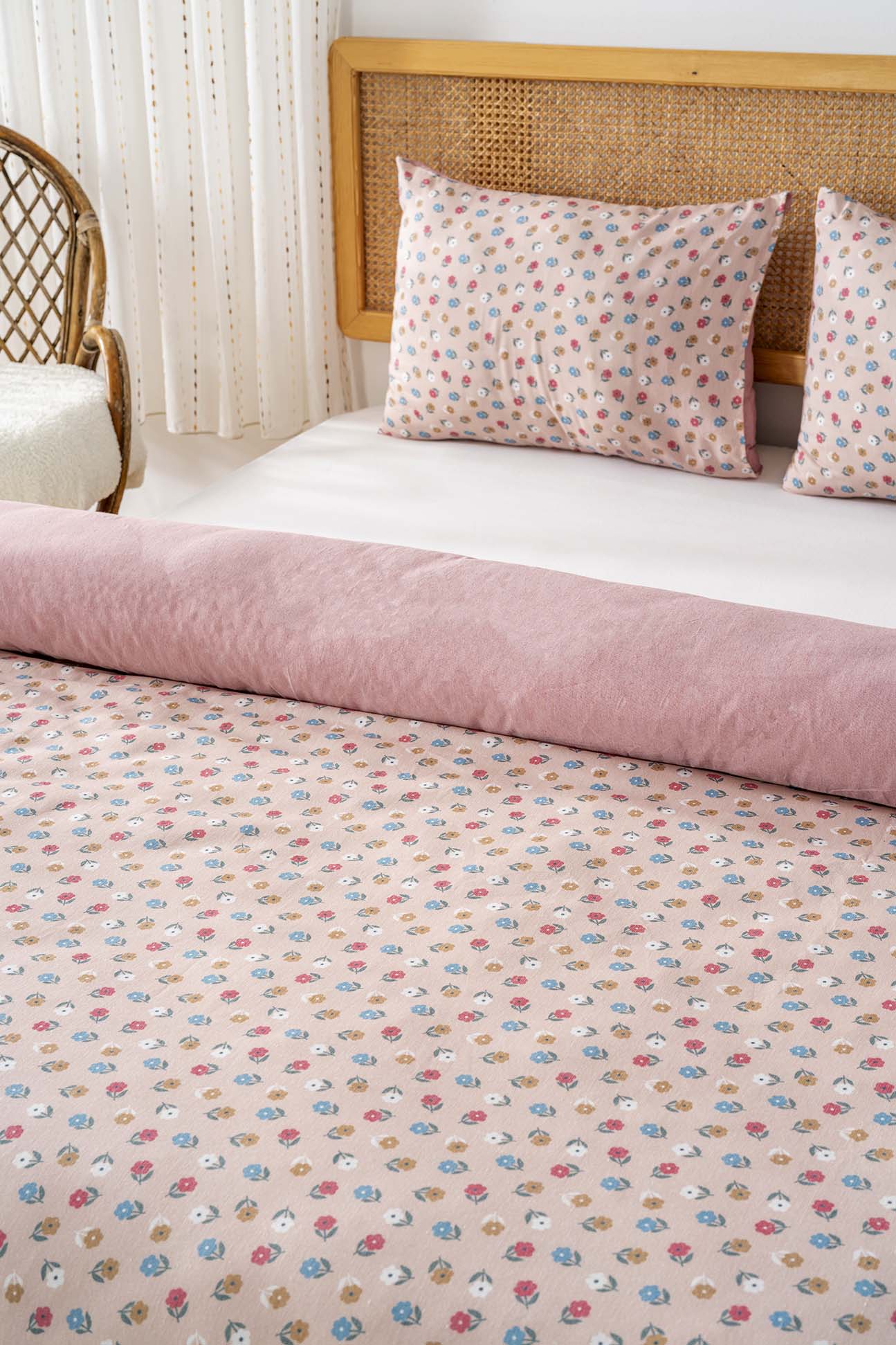 Ensemble de housse de couette double Rossie