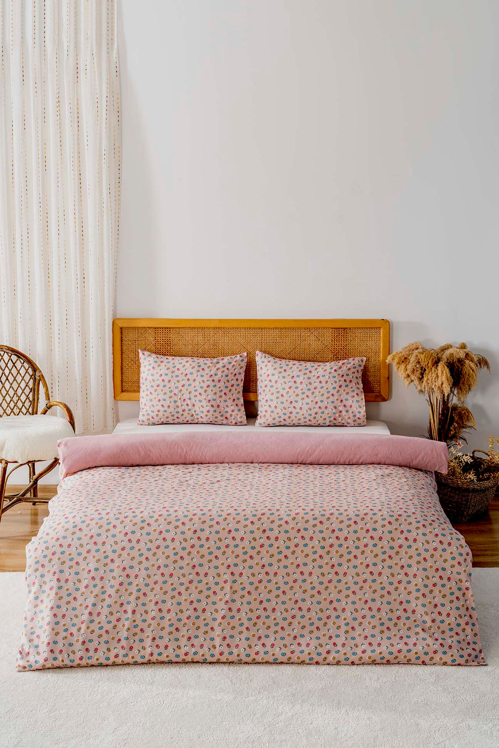 Ensemble de housse de couette double Rossie