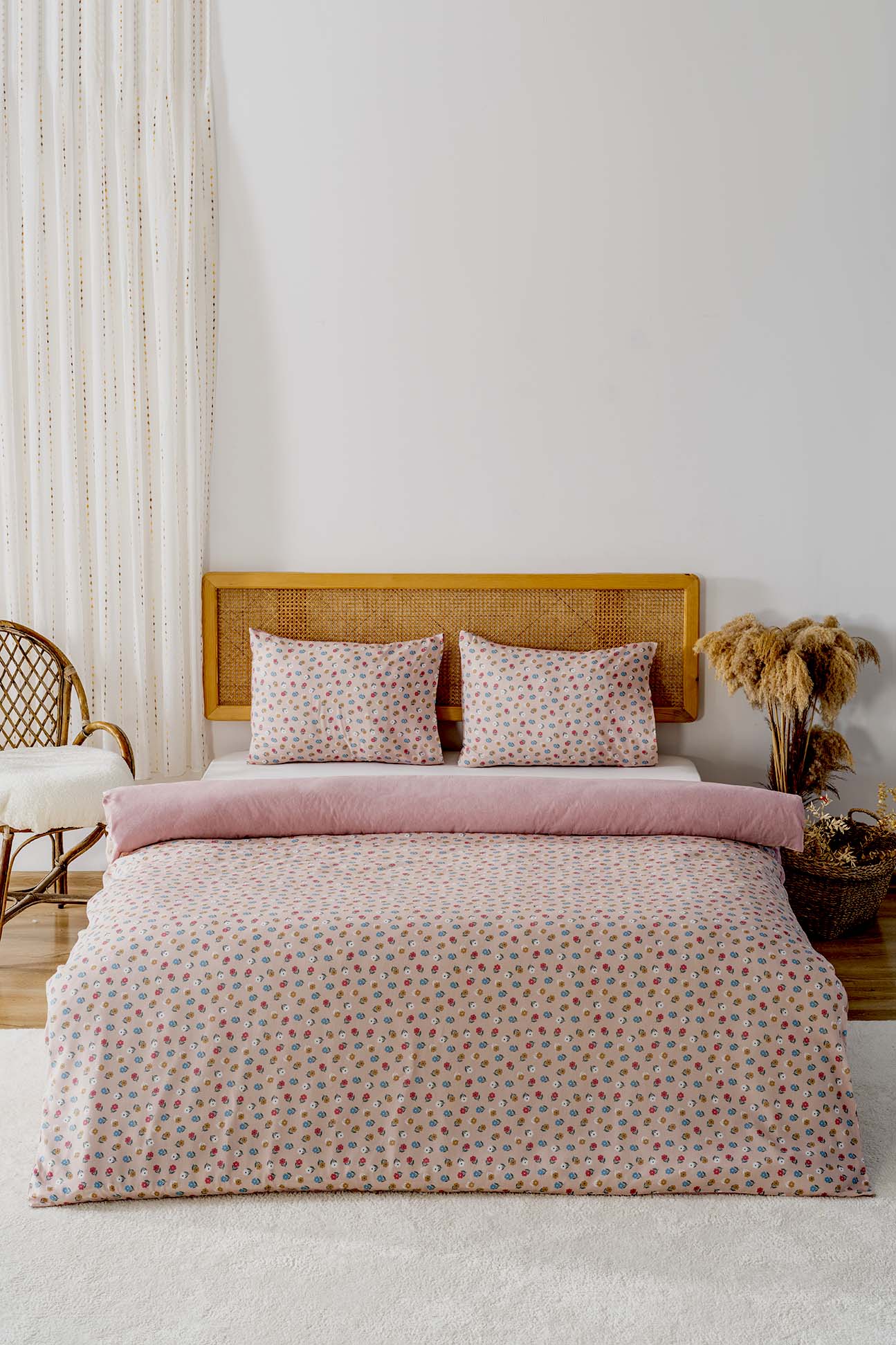 Ensemble de housse de couette double Rossie