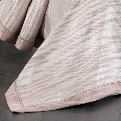 Couvre-Lit ALİNA Saumon4 pièces