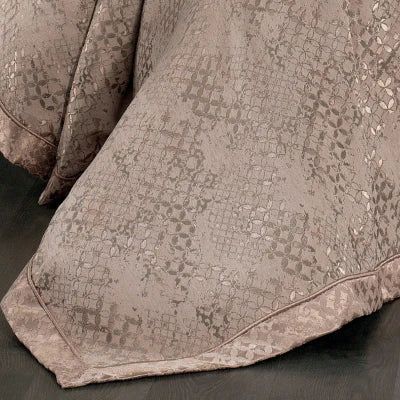 Couvre-Lit ANNA Rose poussiéreux 4 pièces