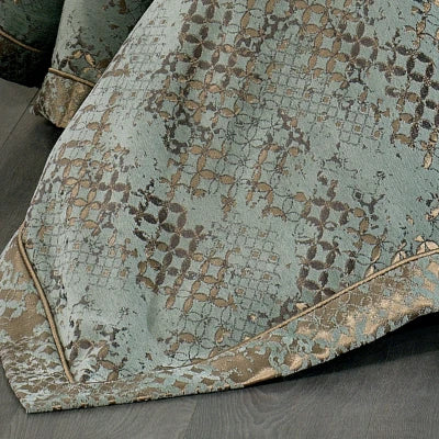 Couvre-Lit ANNA turquoise 4 pièces