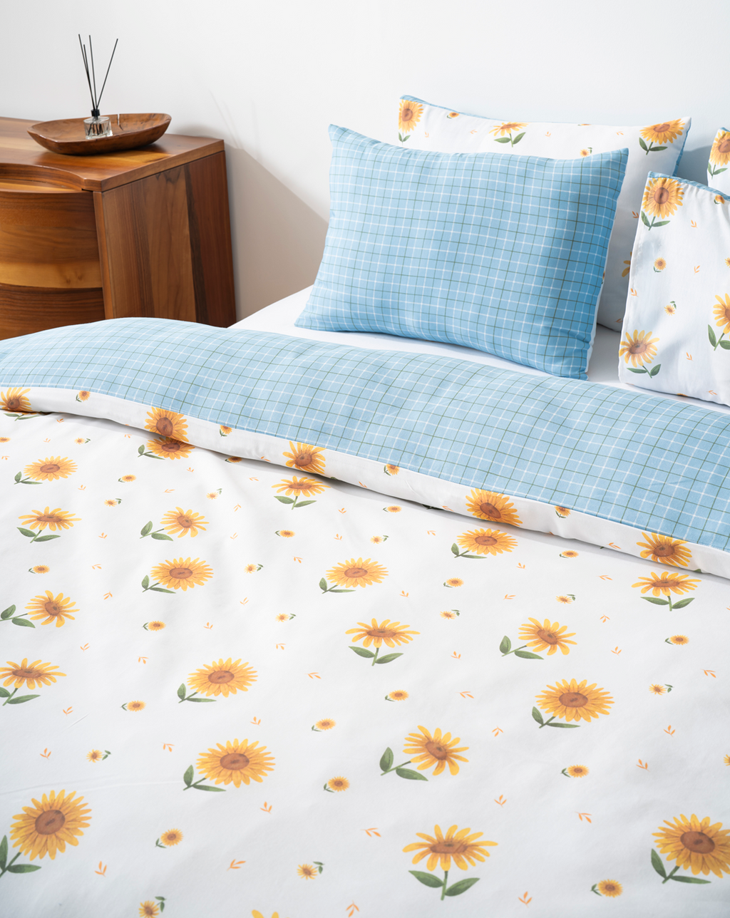 Ensemble de housse de couette double AYÇİÇEĞİ