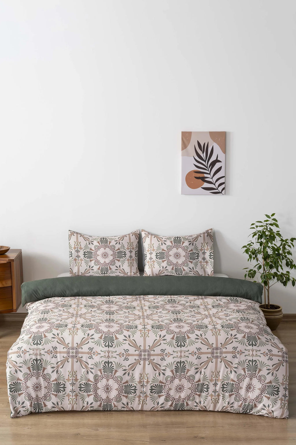 Ensemble de housse de couette d’une place etnik saray