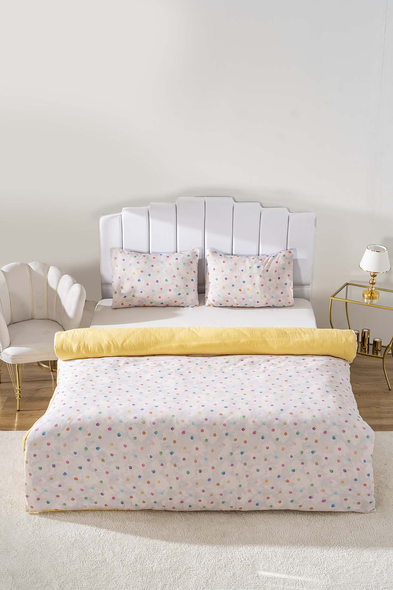 Ensemble de housse de couette double Bonny