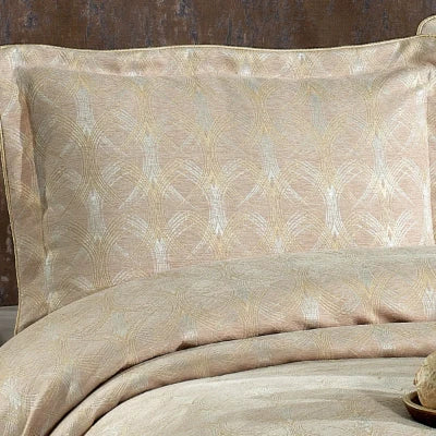 Couvre-Lit PODYUM  doré 4 pièces