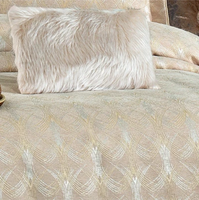 Couvre-Lit Podyum Doré 4 pièces