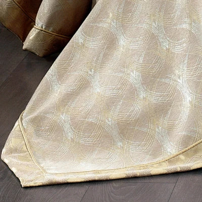 Couvre-Lit PODYUM  doré 4 pièces