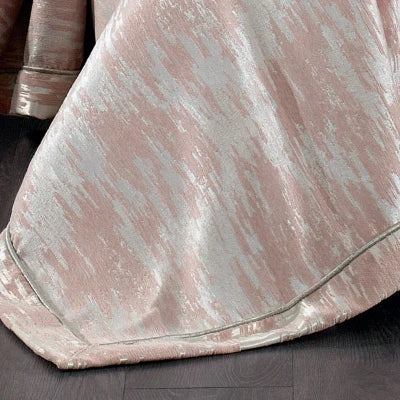 Couvre-Lit STELLA saumon 4 pièces