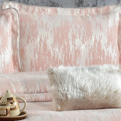 Couvre-Lit STELLA saumon 4 pièces